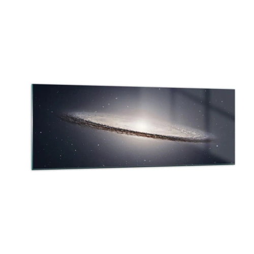 Billede på glas - Der var engang i en galakse langt, langt borte.... - 140x50 cm