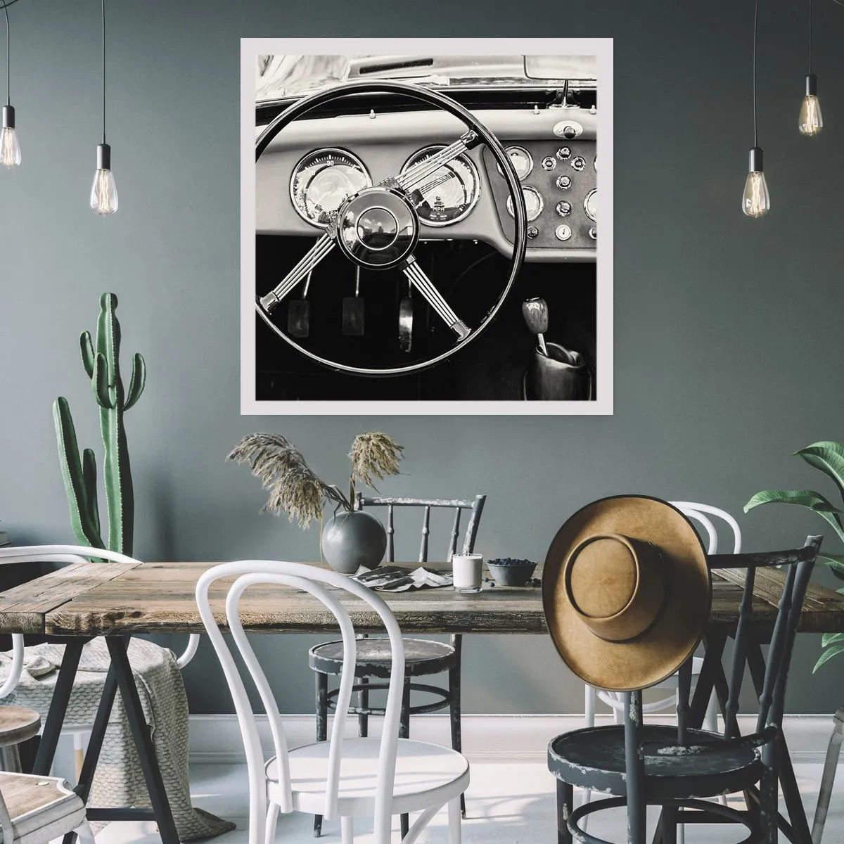 Plakat - En drøm for samlere - 50x50 cm