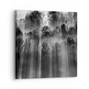 Lærredstryk - Billede på lærred - I stråler af lys - 30x30 cm