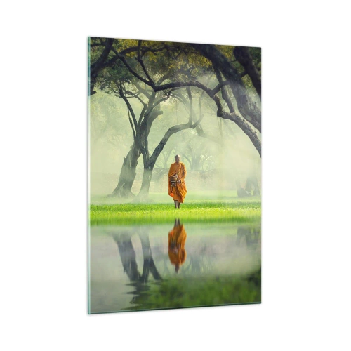 Billede på glas - På vej mod oplysning - 50x70 cm