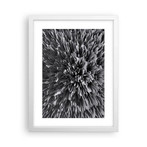 Plakat i hvid ramme - Det kan ikke blive skarpere end dette - 30x40 cm