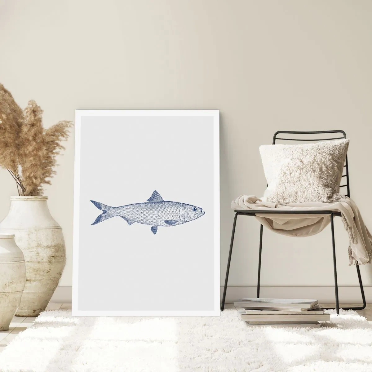 Plakat - Hilsner fra de nordlige have - 61x91 cm