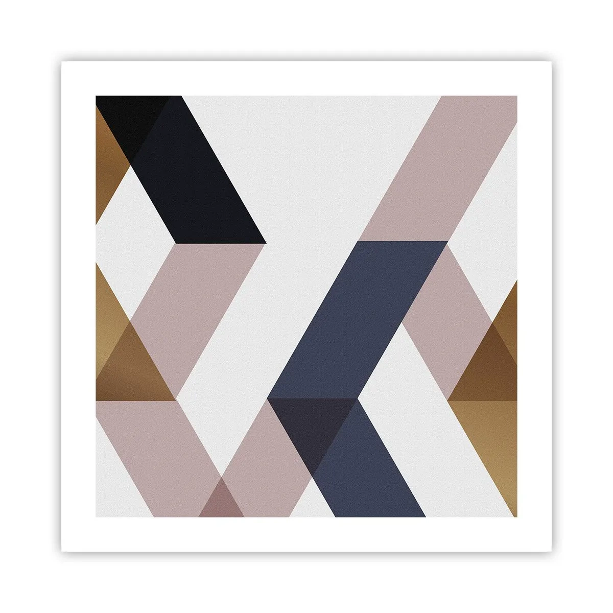 Plakat - Planer og vinkler - 50x50 cm