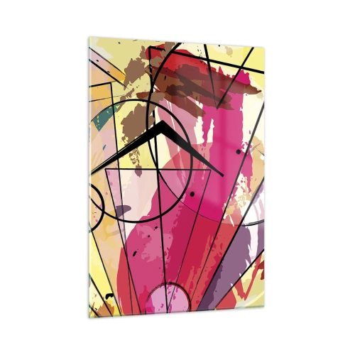 Billede på glas - Eksplosion - 50x70 cm