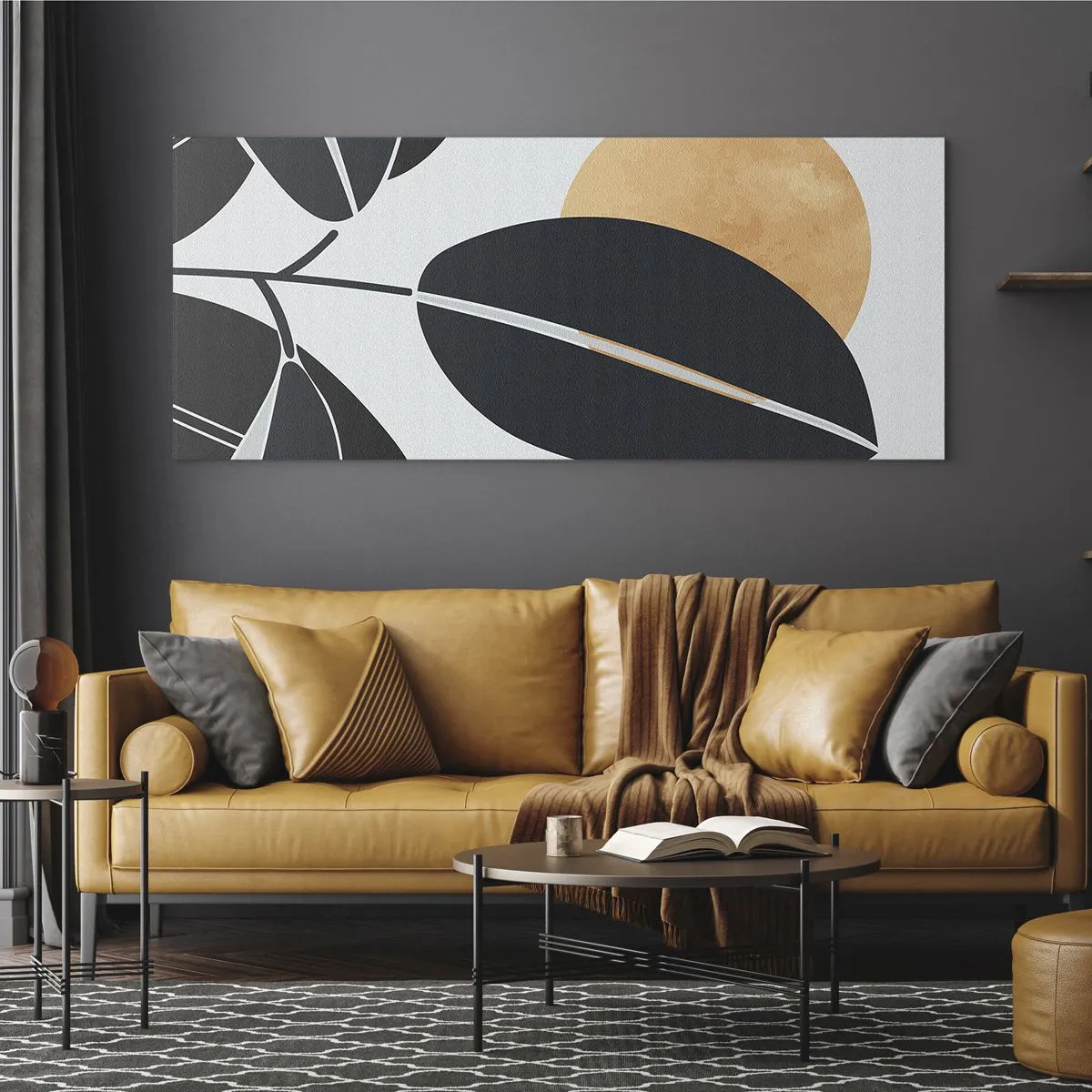 Billede på glas - En dag med varm sommer - 100x40 cm