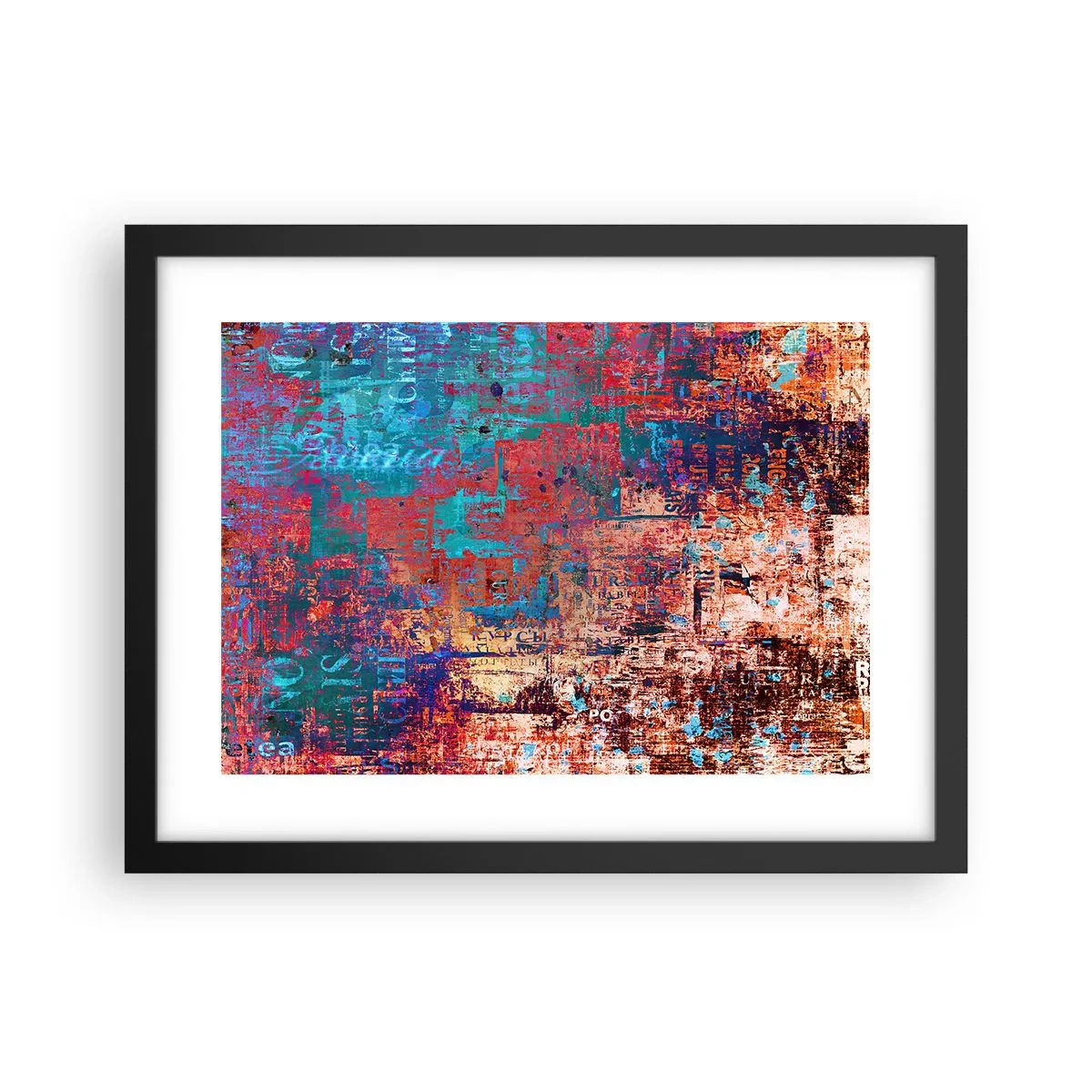 Plakat i sort ramme - Hukommelse og glemsel - 40x30 cm