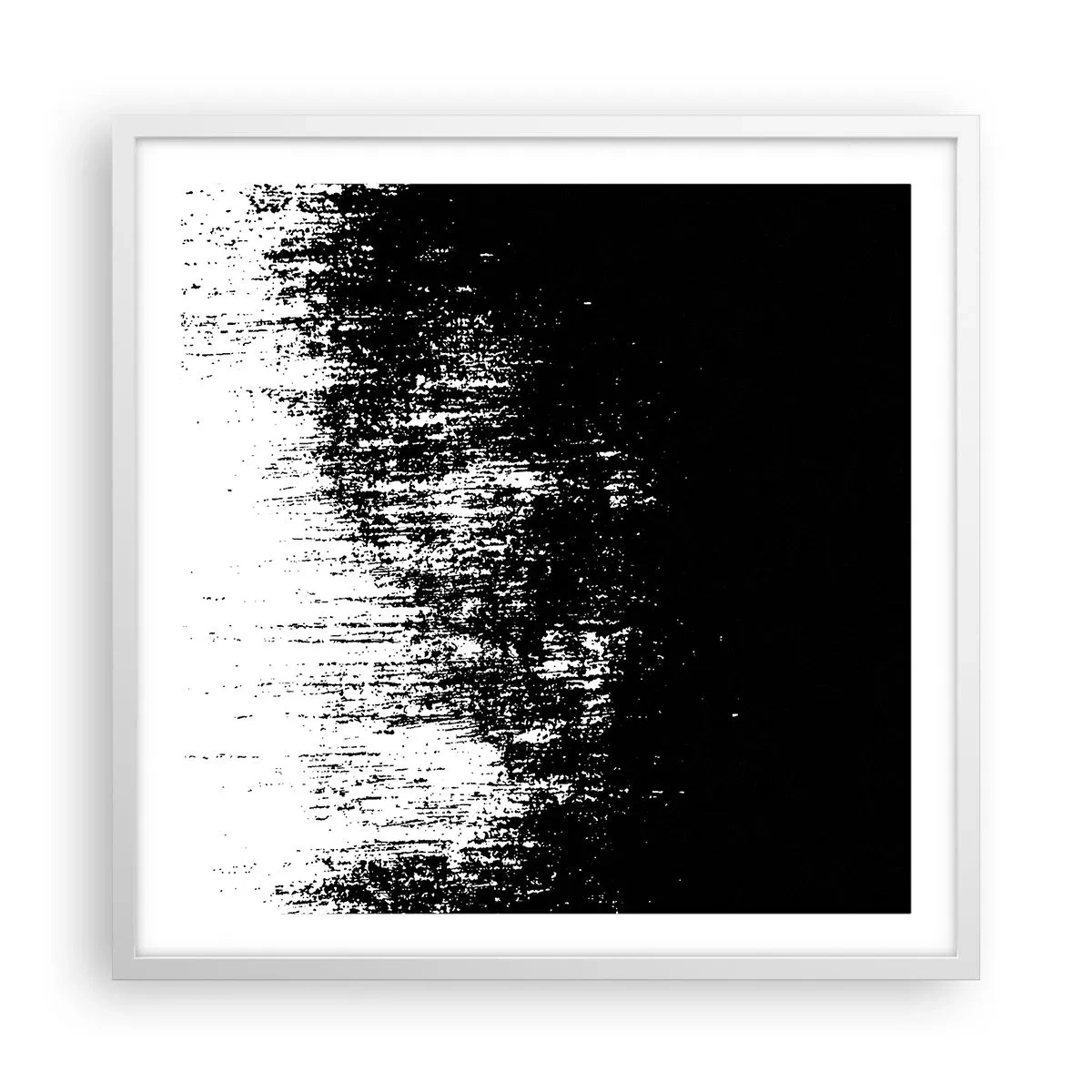 Plakat i hvid ramme - Og vinderen er... - 60x60 cm