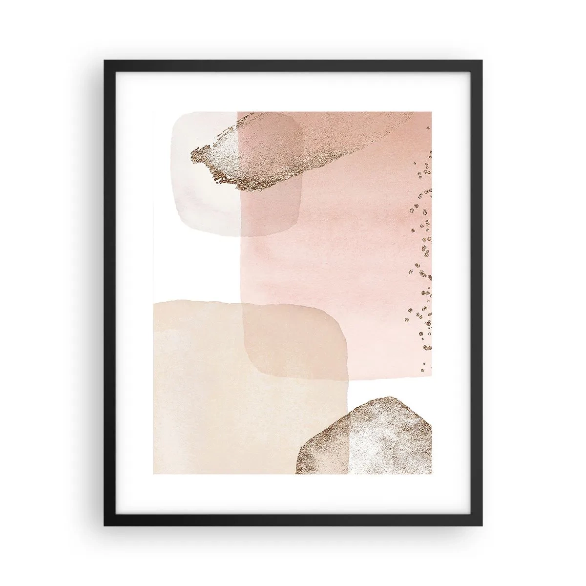 Plakat i sort ramme - Et kig gennem farver - 40x50 cm