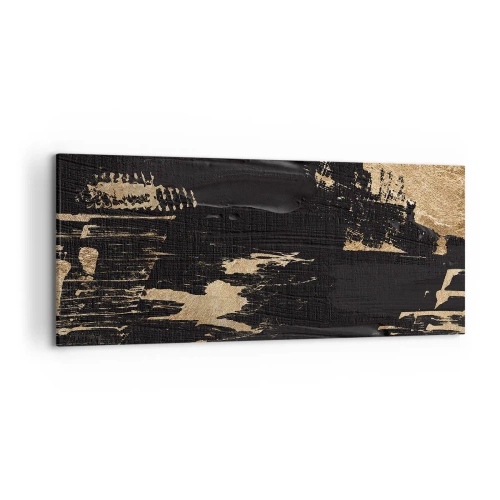 Lærredstryk - Billede på lærred - Et spor af berøring - 120x50 cm