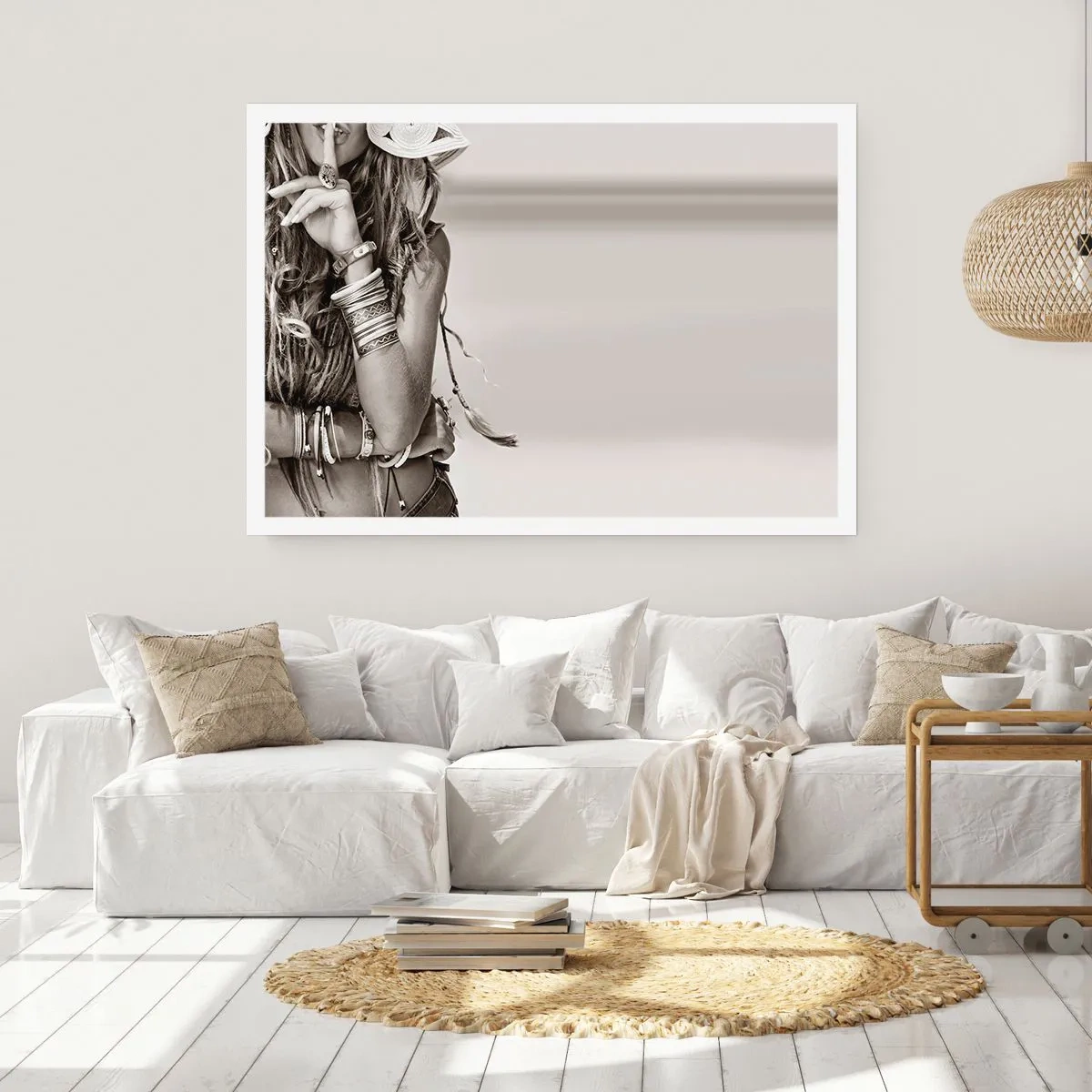 Plakat - Som en pige - 91x61 cm