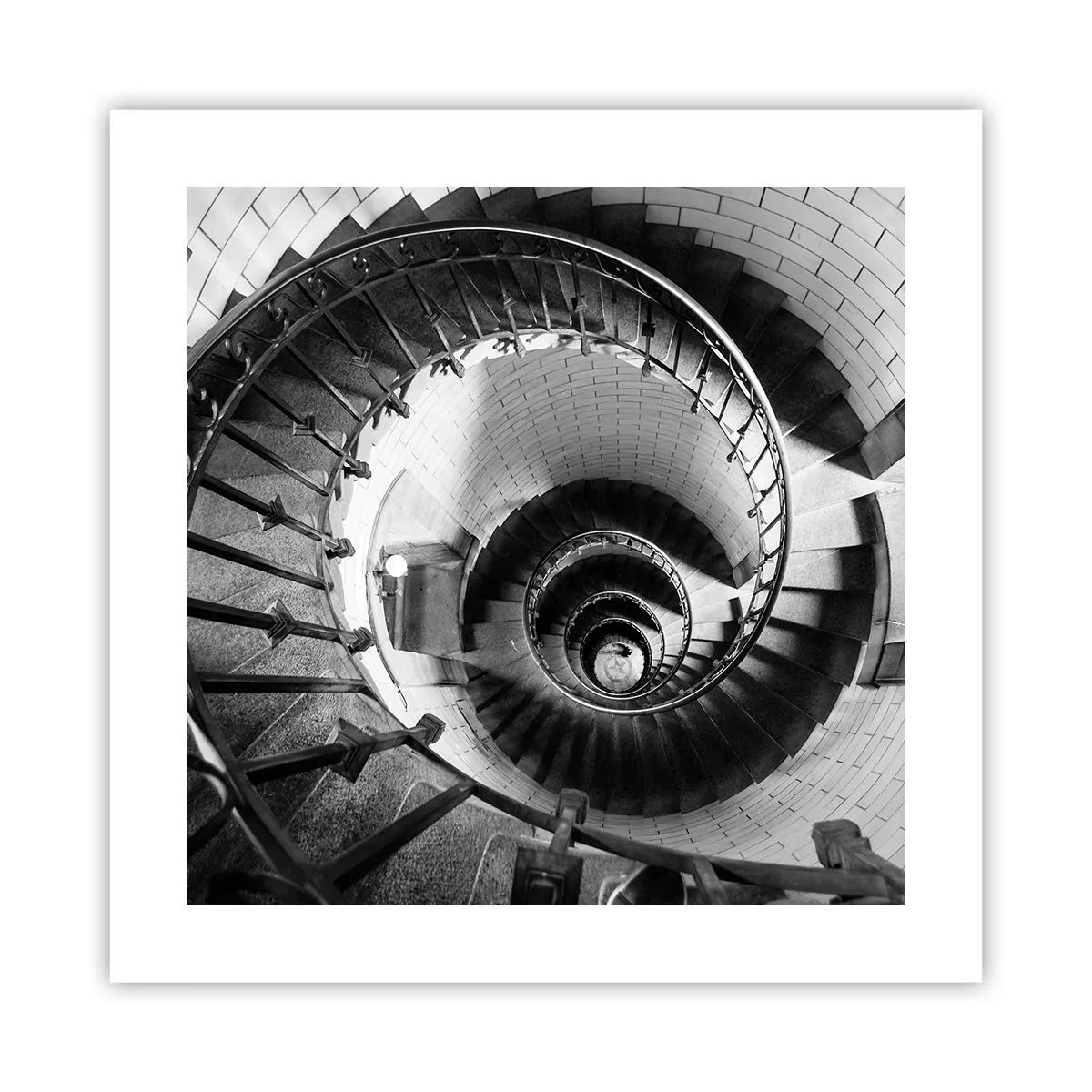 Plakat - Højt og højere - 40x40 cm