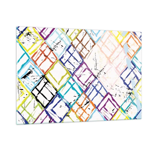 Billede på glas - Celler til udlejning - 120x80 cm