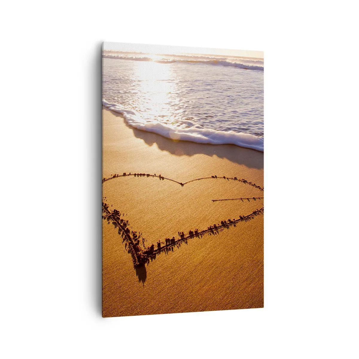 Lærredstryk - Billede på lærred - Ferie tilståelse - 80x120 cm