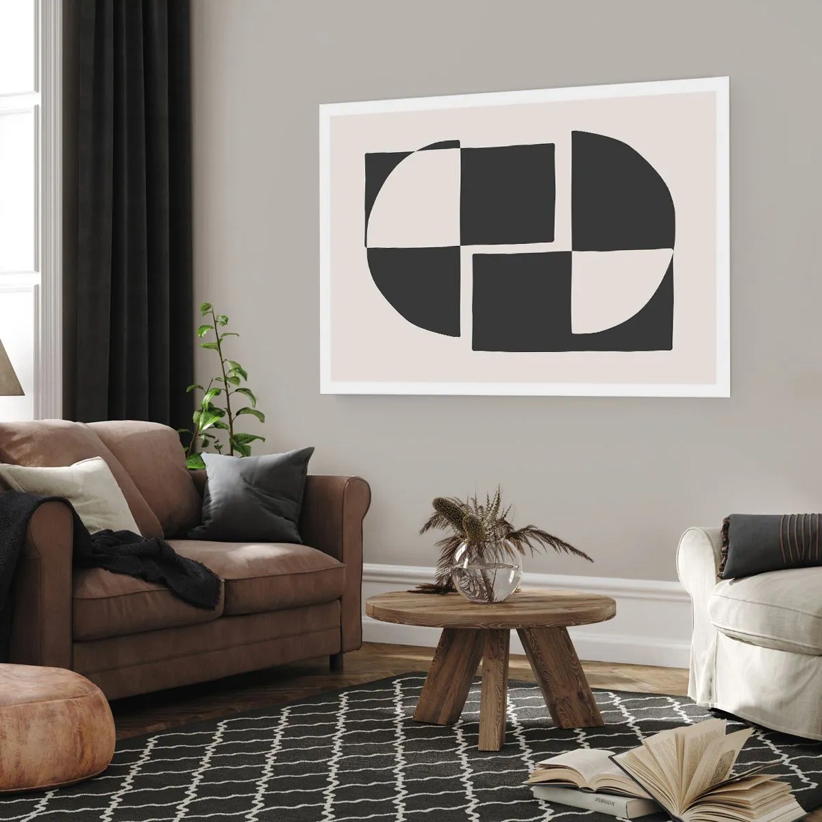 Plakat - Antitese - syntese - 100x70 cm