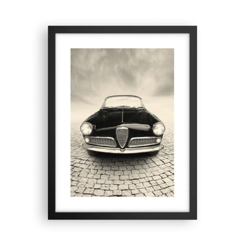 Plakat i sort ramme - Og hvordan kan man ikke elske mig? - 30x40 cm