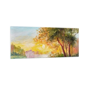 Billede på glas - Et in Arcadia ego - 100x40 cm