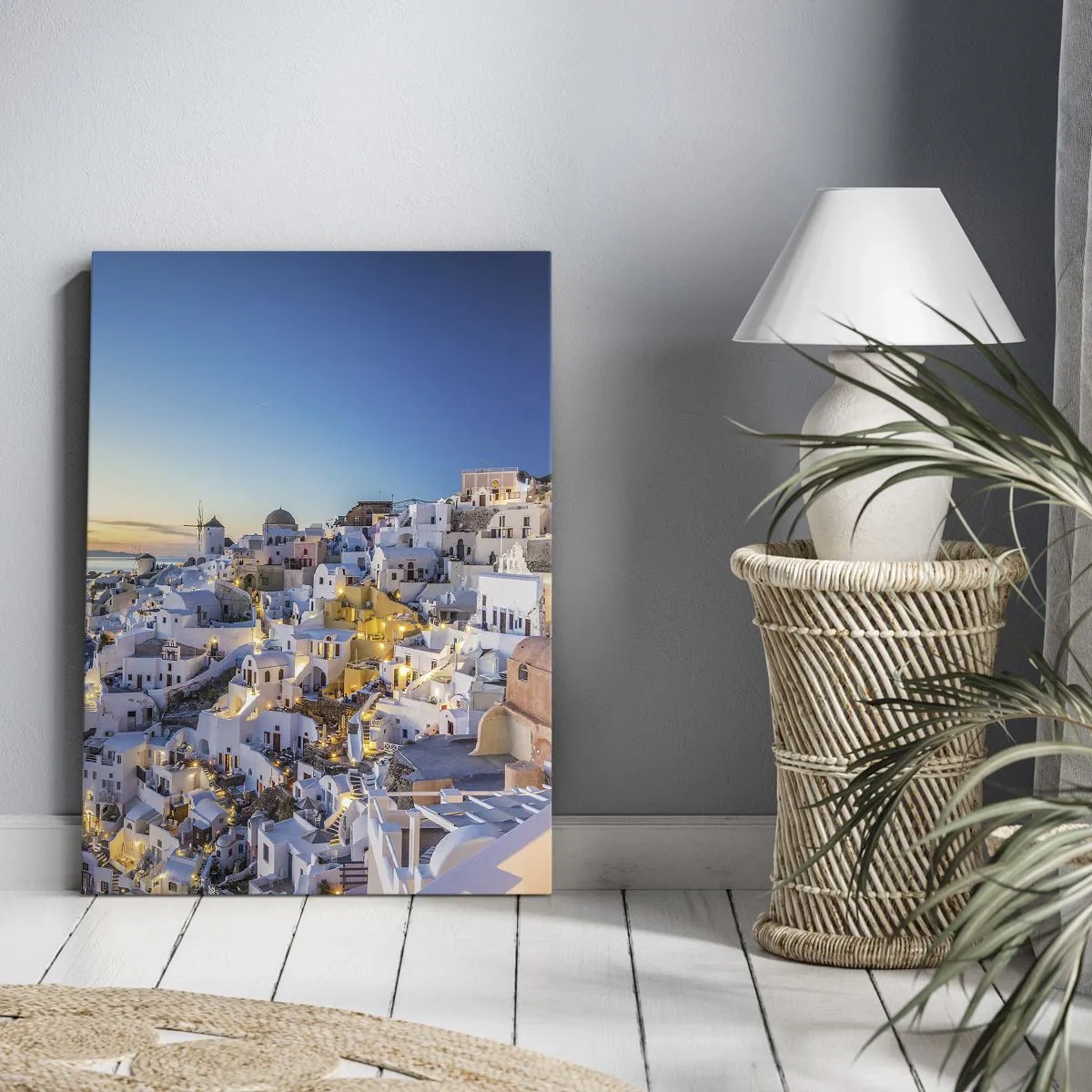Lærredstryk - Billede på lærred - Essensen af græskhed - 50x70 cm