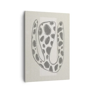 Lærredstryk - Billede på lærred - Bizart væsen - 50x70 cm