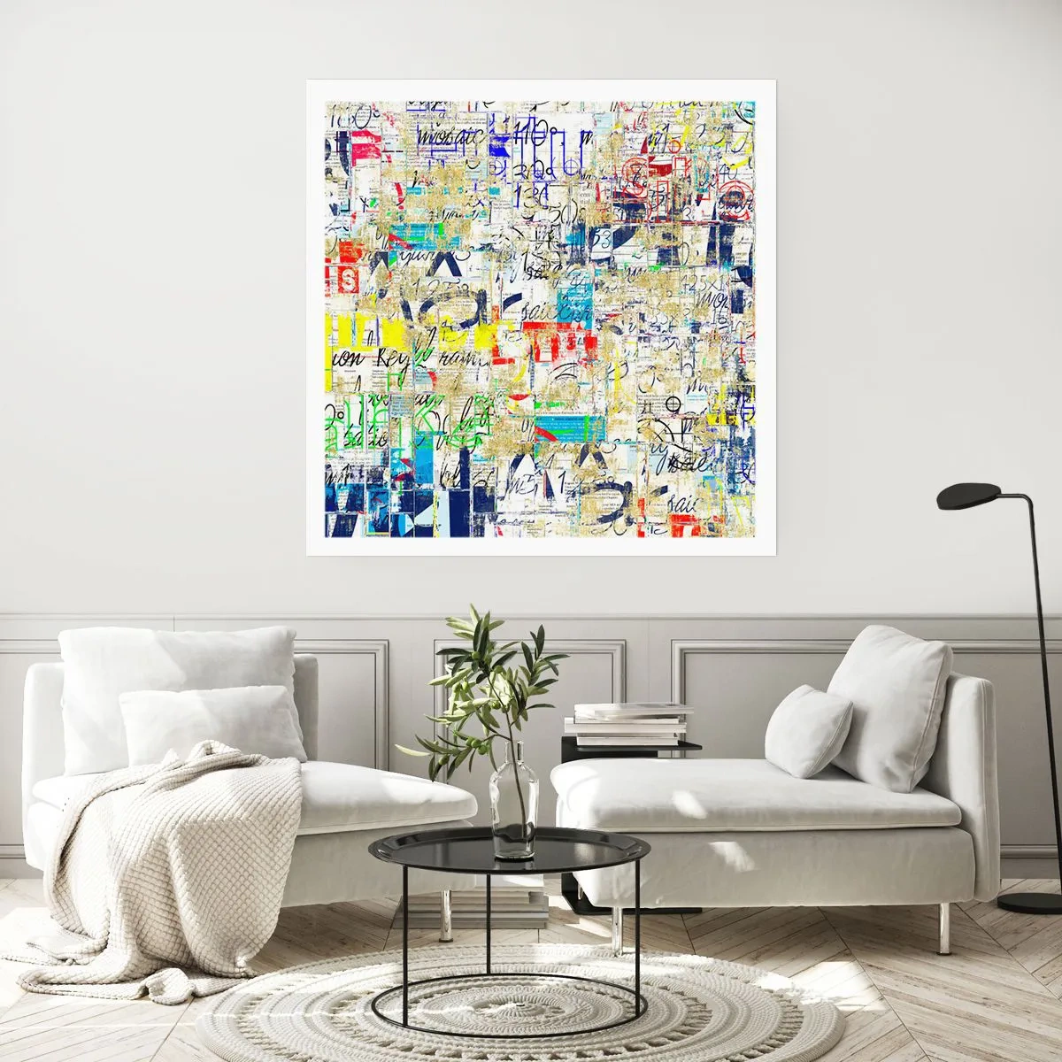 Plakat - Simpelthen en fryd for øjet - 60x60 cm