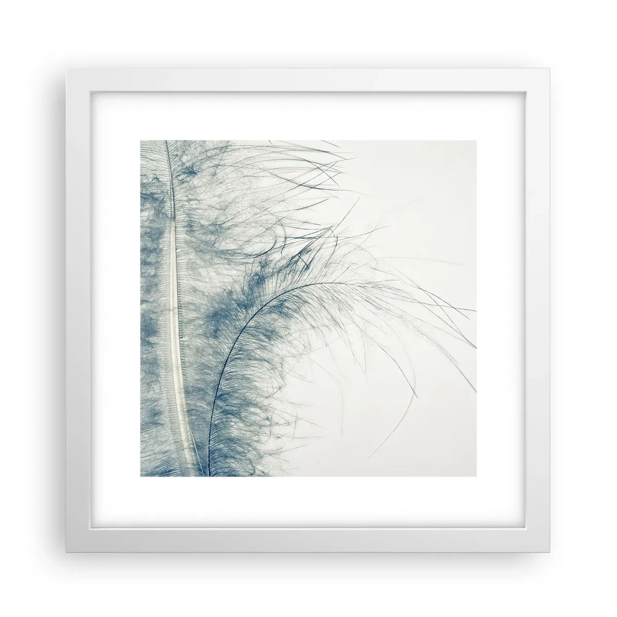 Plakat i hvid ramme - Naturens hvisken - 30x30 cm