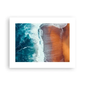 Plakat - Et strejf af havet - 40x30 cm