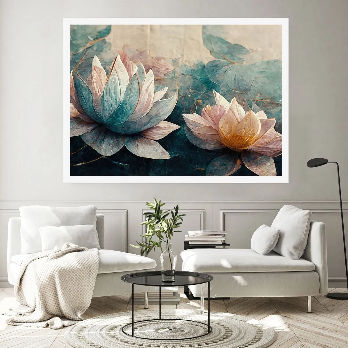 Plakat - Søens stjerner - 70x50 cm