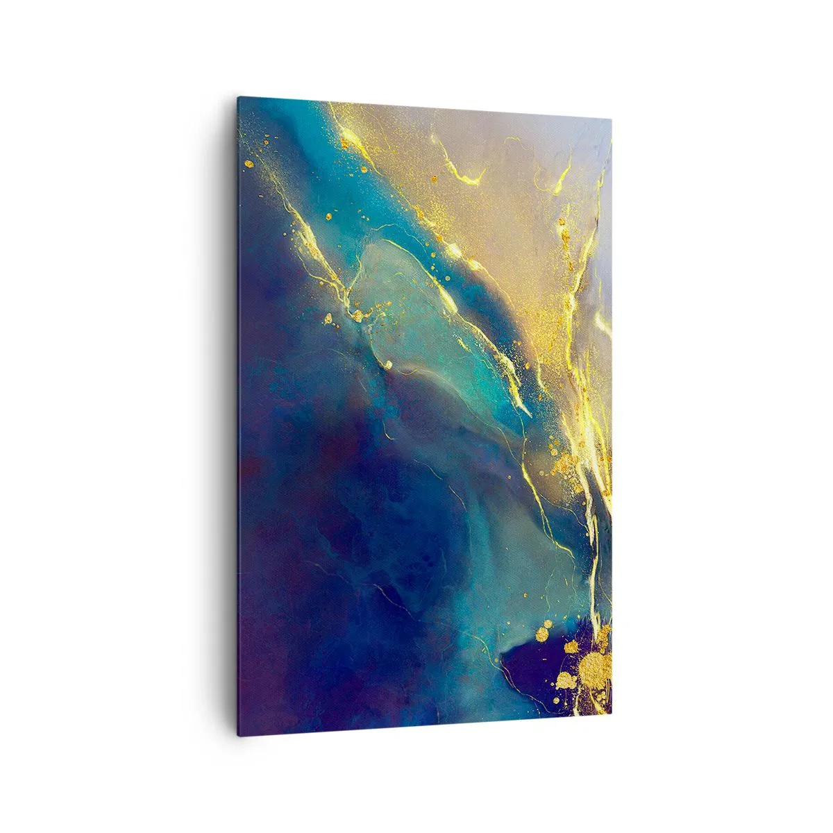 Lærredstryk - Billede på lærred - Gylden marsk - 80x120 cm