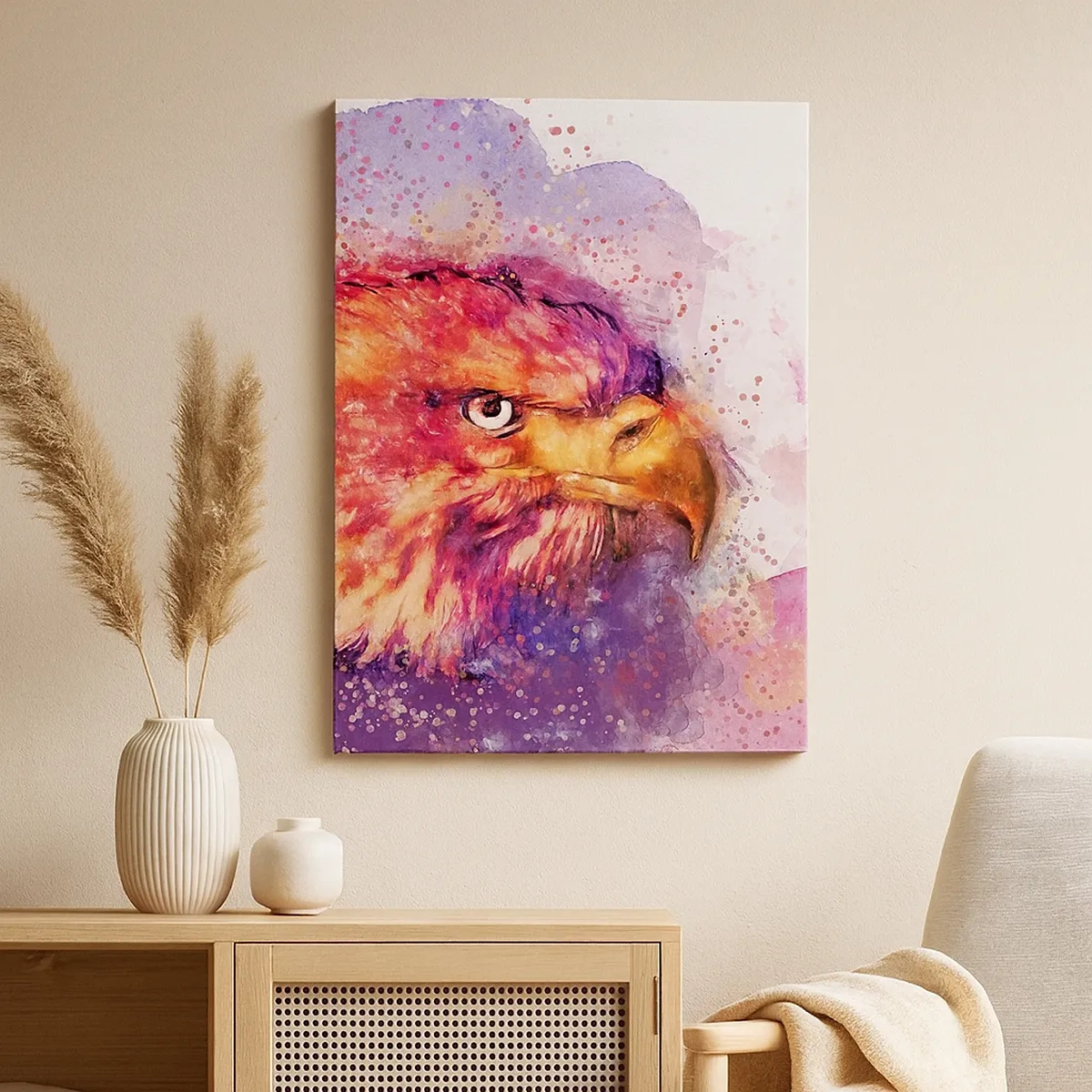 Lærredstryk - Billede på lærred - Du vil ikke vide, hvad jeg tænker på - 50x70 cm