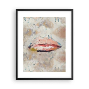 Plakat i sort ramme - Vækker sanserne - 40x50 cm