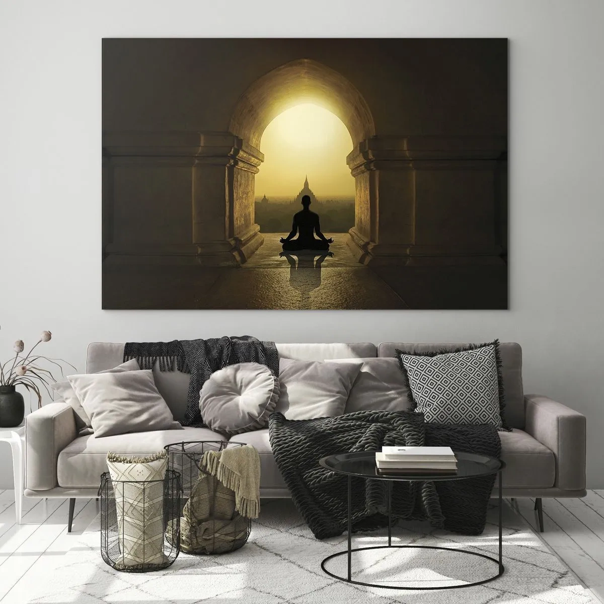 Billede på glas - Fuldkommen harmoni - 120x80 cm