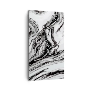 Lærredstryk - Billede på lærred - I begyndelsen var det kaos - 45x80 cm
