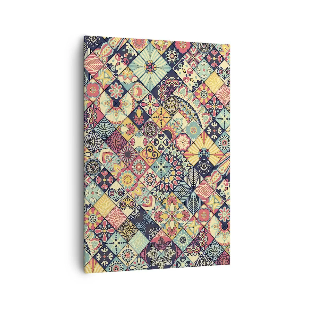 Lærredstryk - Billede på lærred - Marokkansk stemning - 70x100 cm