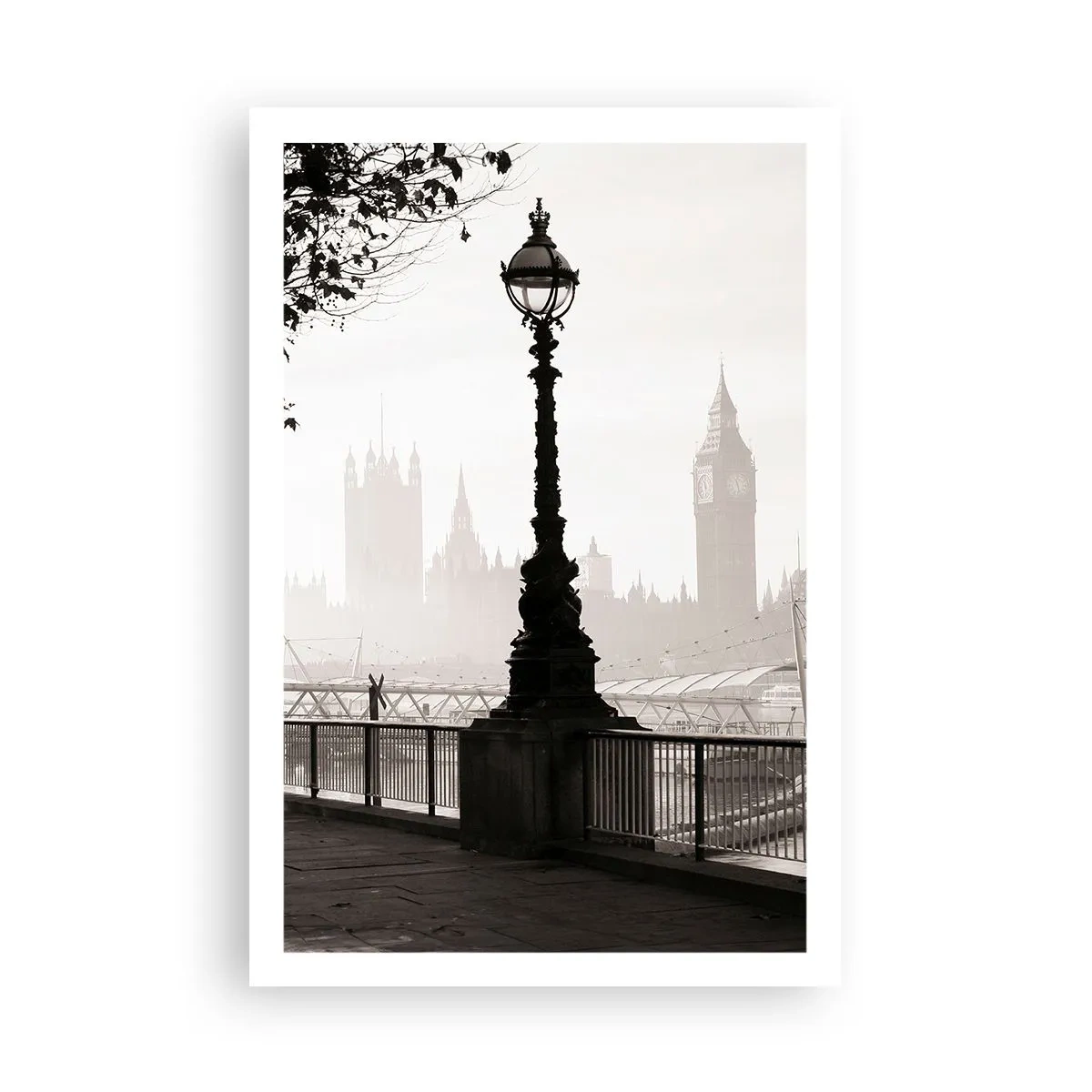Plakat - London morgen - 61x91 cm