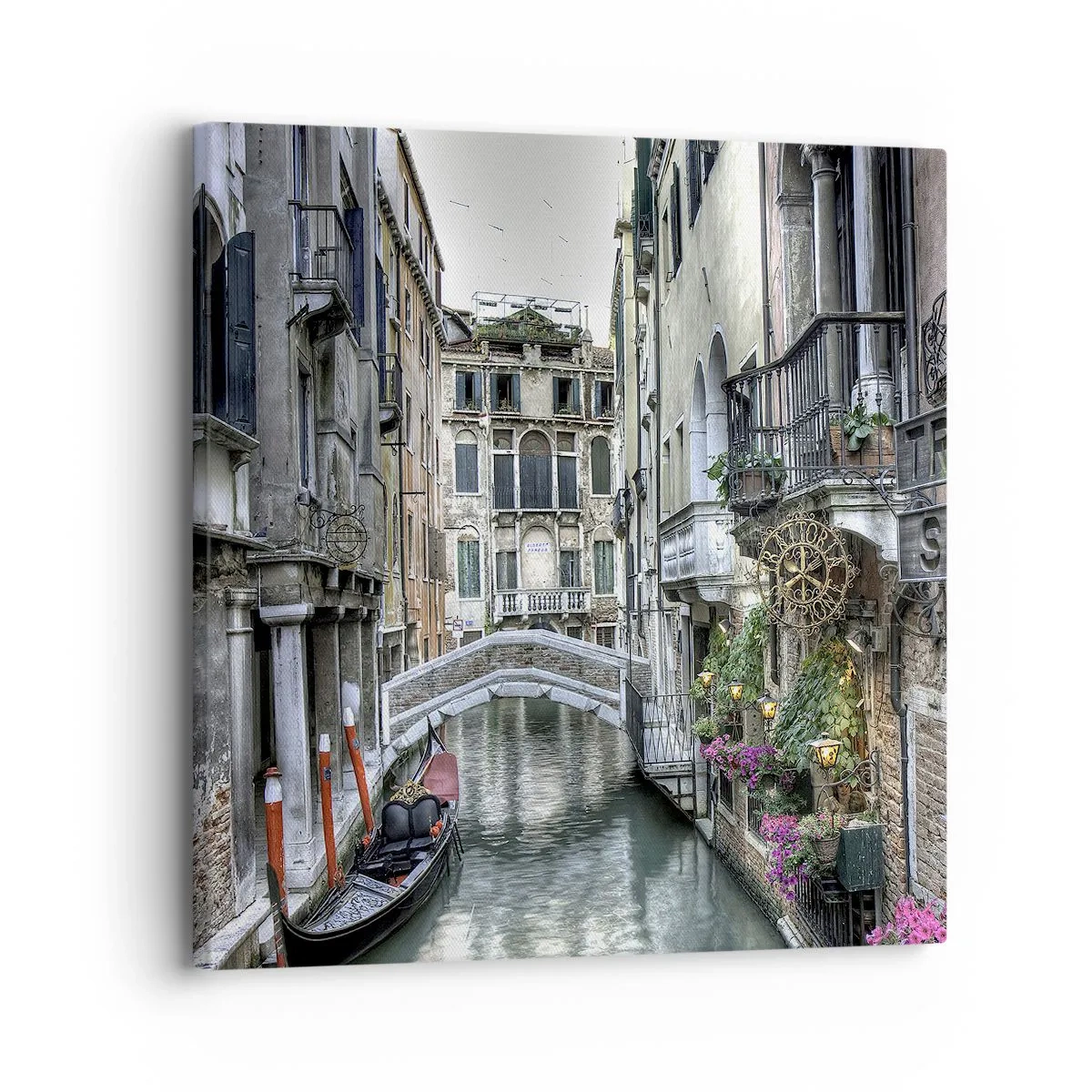 Lærredstryk - Billede på lærred - I århundreder i tavs drømmeri - 30x30 cm