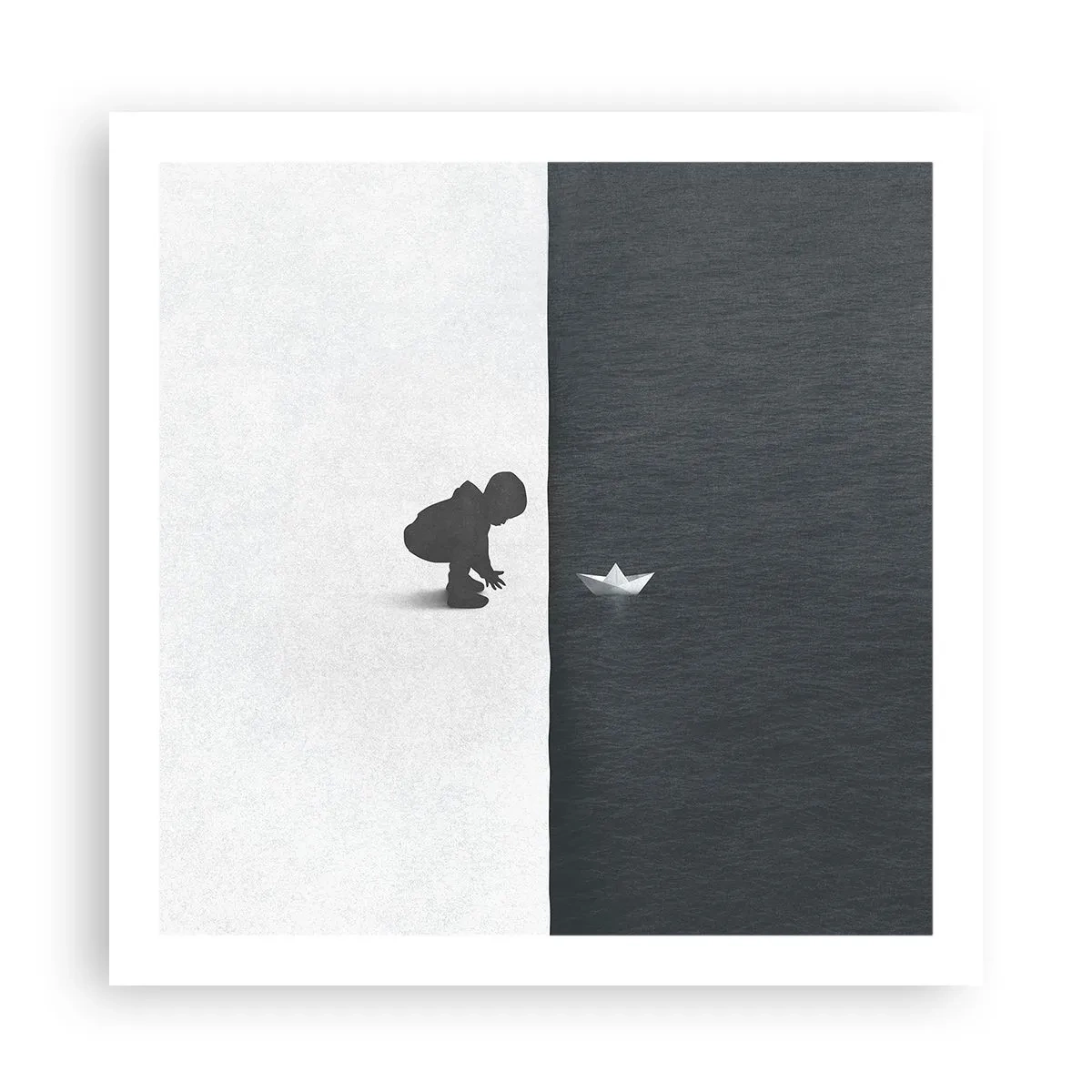 Plakat - Stor ekspedition - 60x60 cm