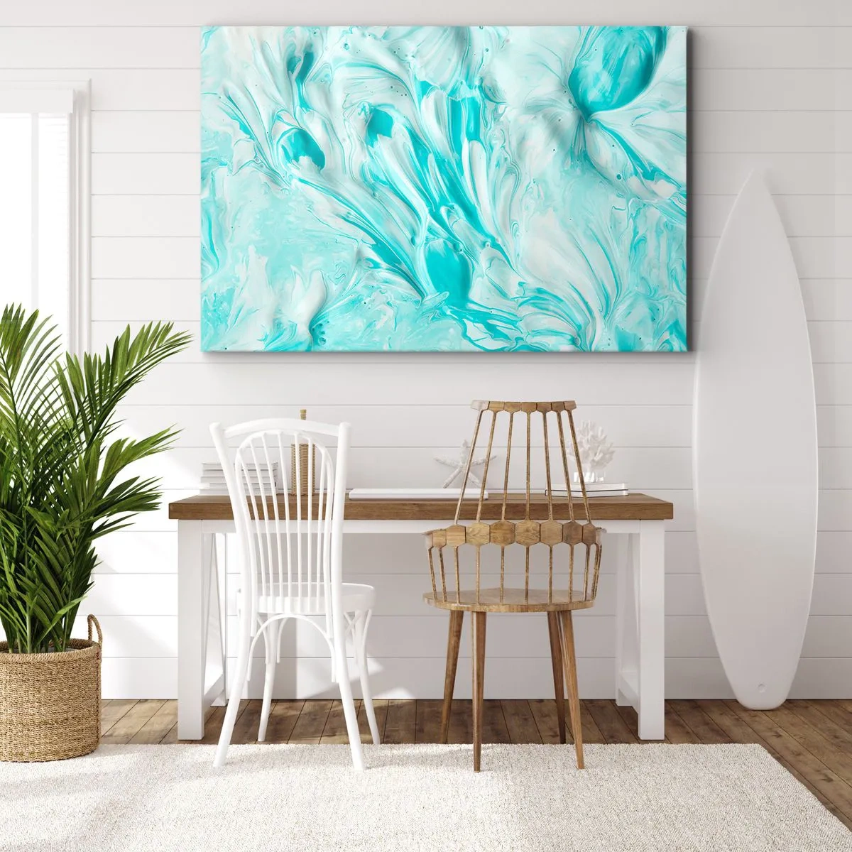 Lærredstryk - Billede på lærred - For altid sammen - 120x80 cm