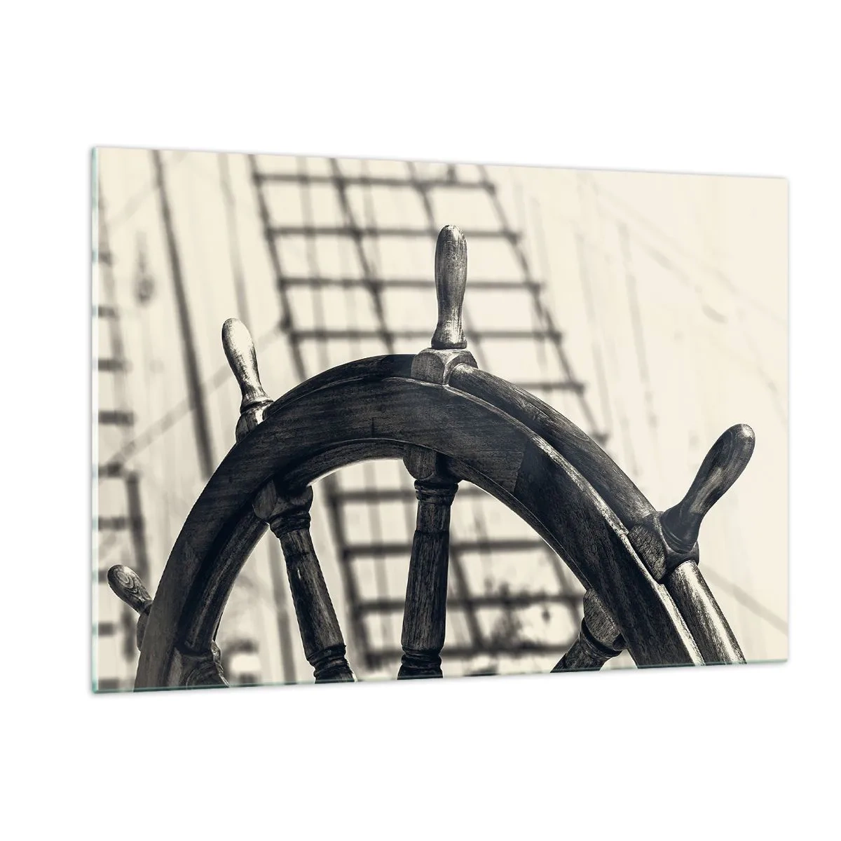 Billede på glas - Historier om havet - 120x80 cm