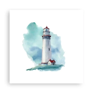 Plakat - Det blås blide søster - 30x30 cm