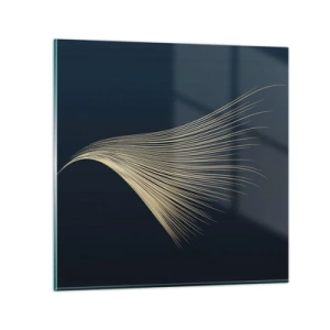 Billede på glas - Som en engels hår - 30x30 cm