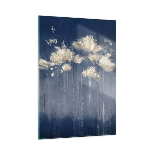 Billede på glas - Som kronblade i vinden - 50x70 cm
