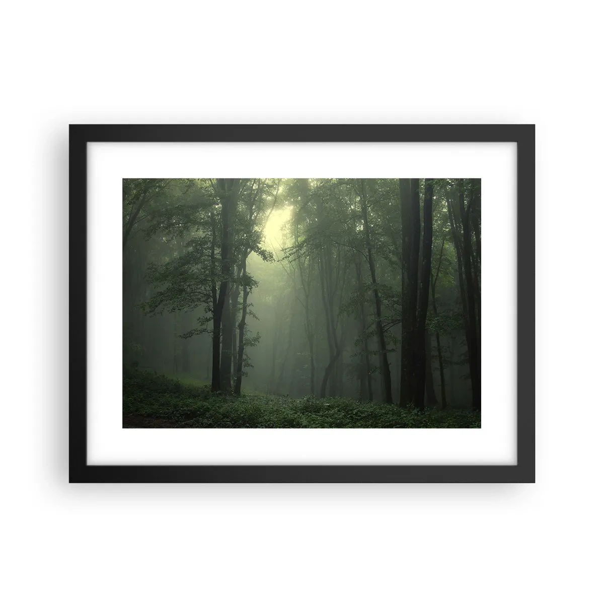 Plakat i sort ramme - Før han vågner op - 40x30 cm