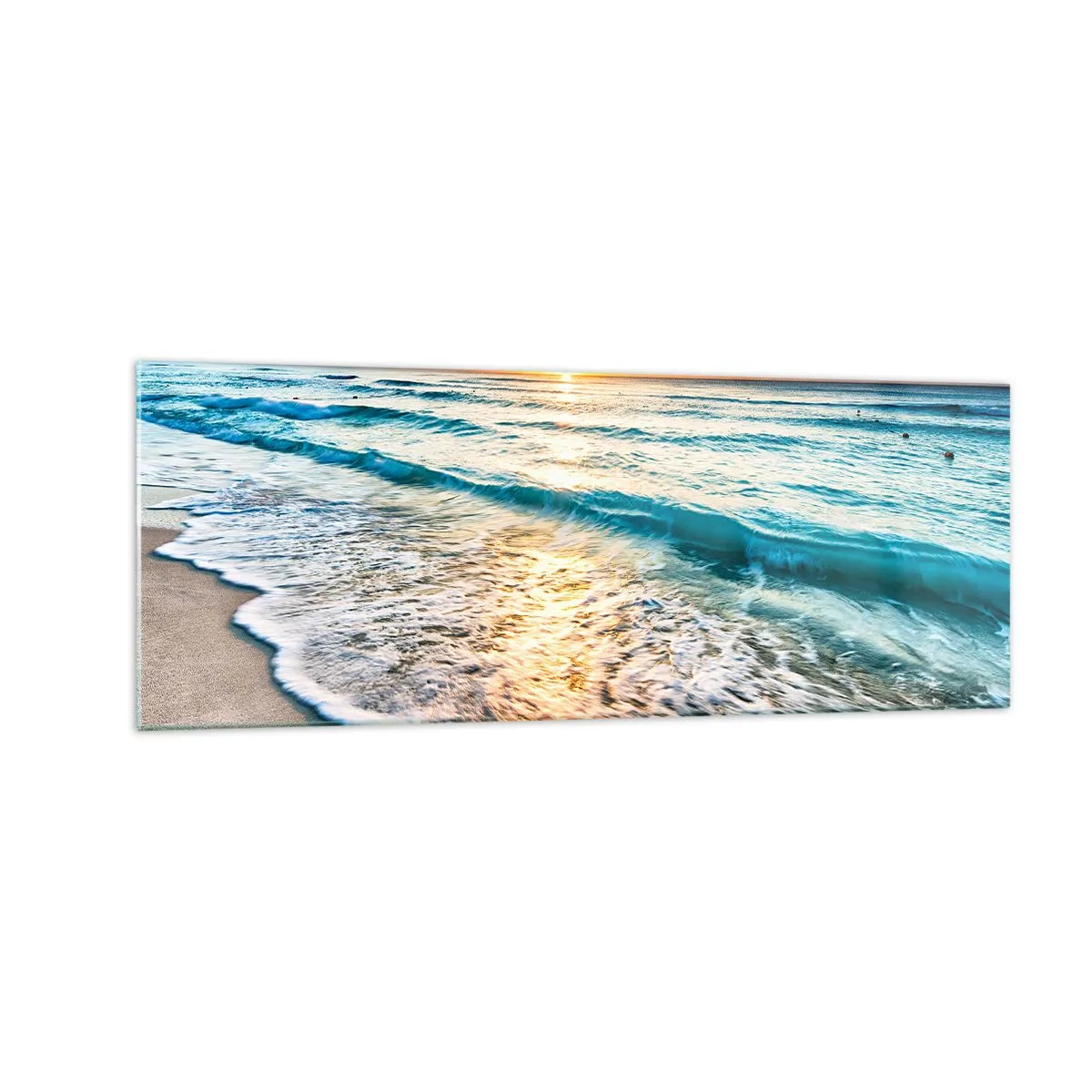 Billede på glas - Et synspunkt, der er værd at have - 140x50 cm