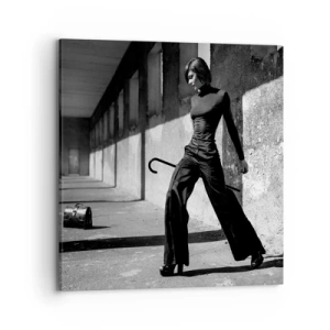 Lærredstryk - Billede på lærred -  Byens elegance - 70x70 cm