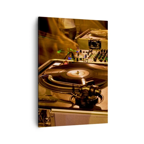 Lærredstryk - Billede på lærred - Kan du mærke kraften? - 50x70 cm