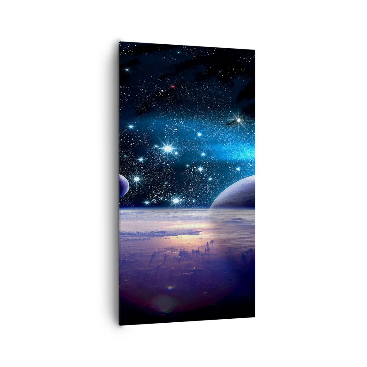Lærredstryk - Billede på lærred - Er du stadig alene? - 65x120 cm