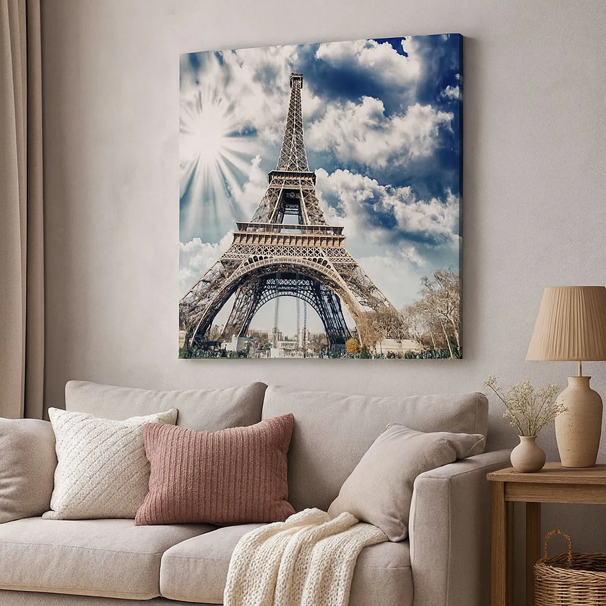 Lærredstryk - Billede på lærred - Den eneste af sin art under solen - 30x30 cm