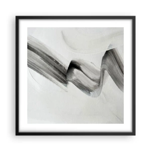 Plakat i sort ramme - Bare for sjov - 50x50 cm