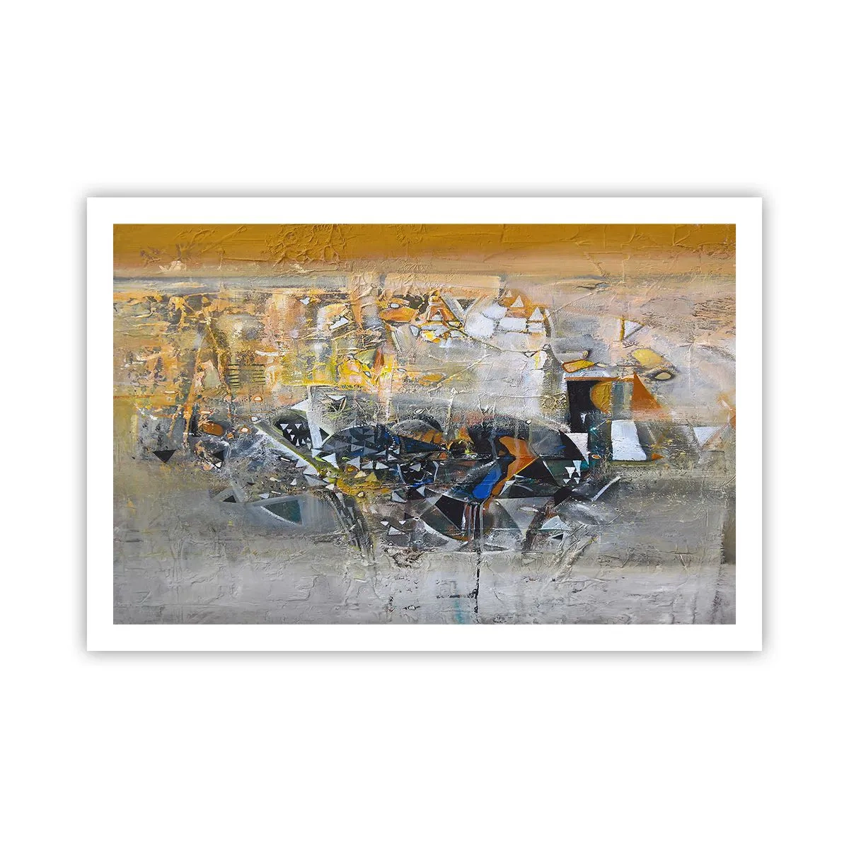 Plakat - Alt vil falde på plads - 91x61 cm