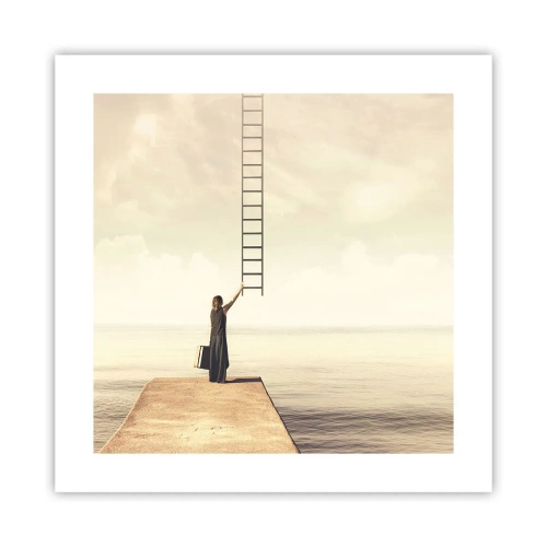 Plakat - En magisk rejse - 40x40 cm