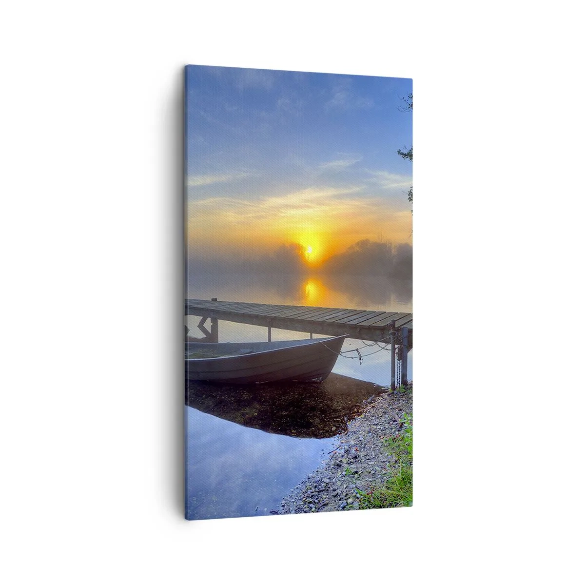 Lærredstryk - Billede på lærred - Hvordan det almindelige bliver til noget magisk - 45x80 cm